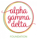 Alpha Gamma Delta Foundation logo.