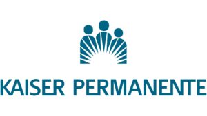 Kaiser Permanente logo with three stylized figures above the company name.